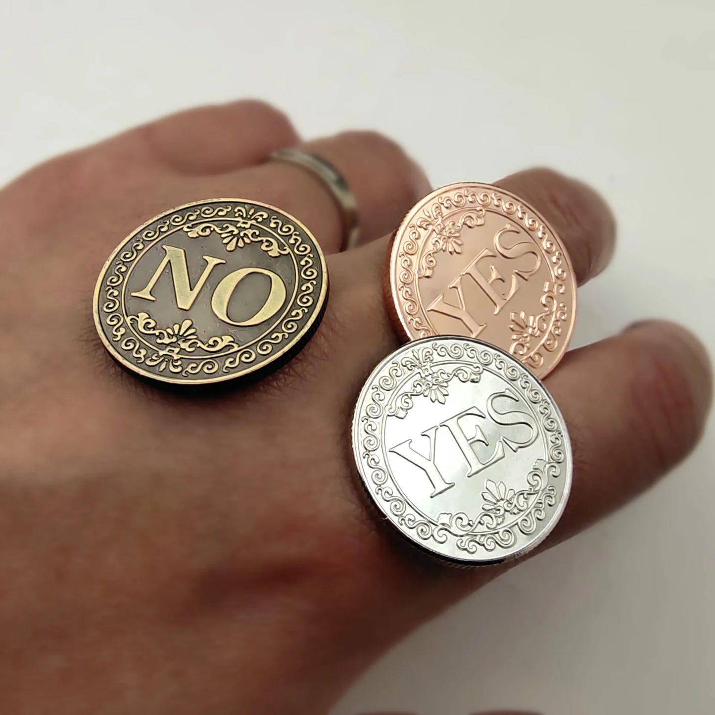 Yes or No Coin – Entscheidungs-Münze