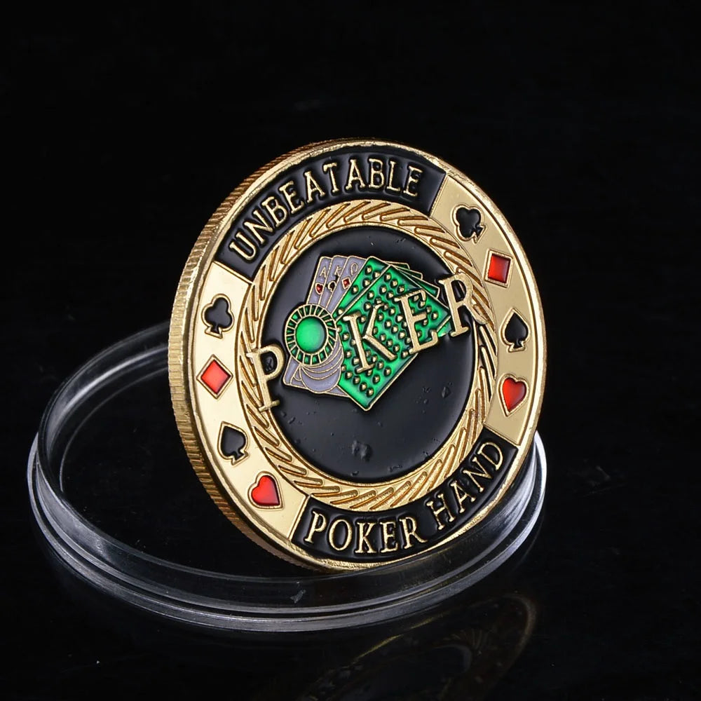Poker Card Guard | Metall-Münze für Kartenschutz