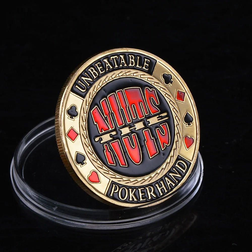 Poker Card Guard | Metall-Münze für Kartenschutz