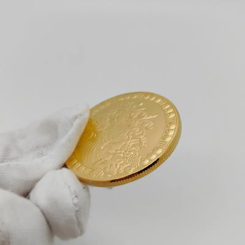 Europäische Sternzeichen-Münzen – 12er-Set aus Metall