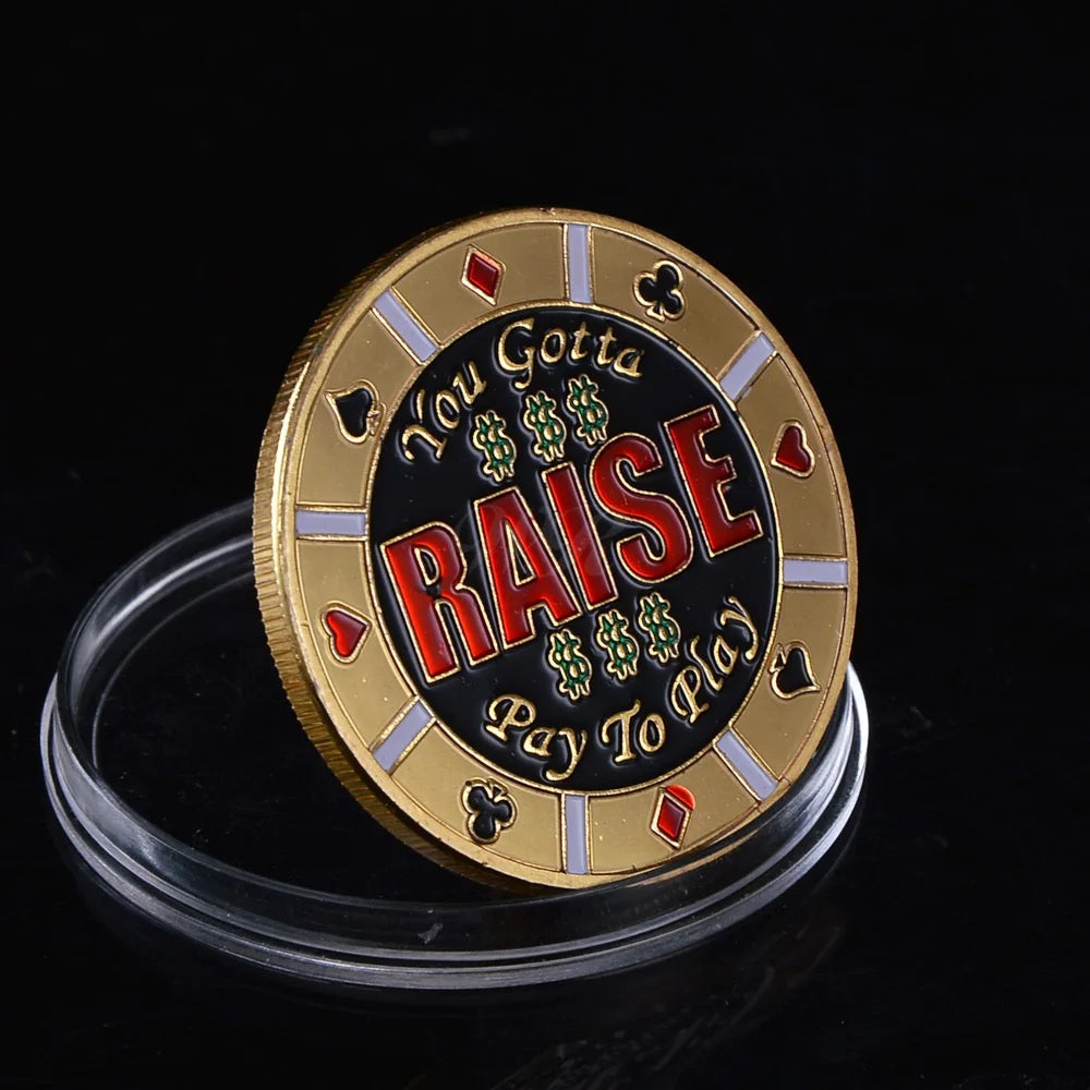 Poker Card Guard | Metall-Münze für Kartenschutz