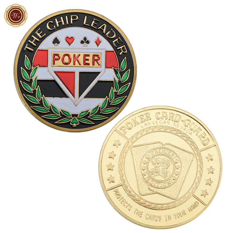 Poker Card Guard | Metall-Münze für Kartenschutz