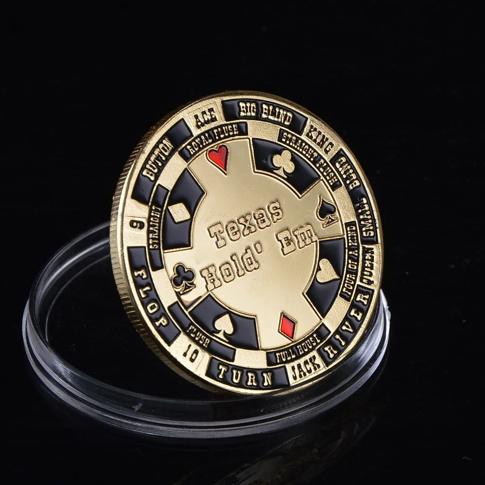 Poker Card Guard | Metall-Münze für Kartenschutz