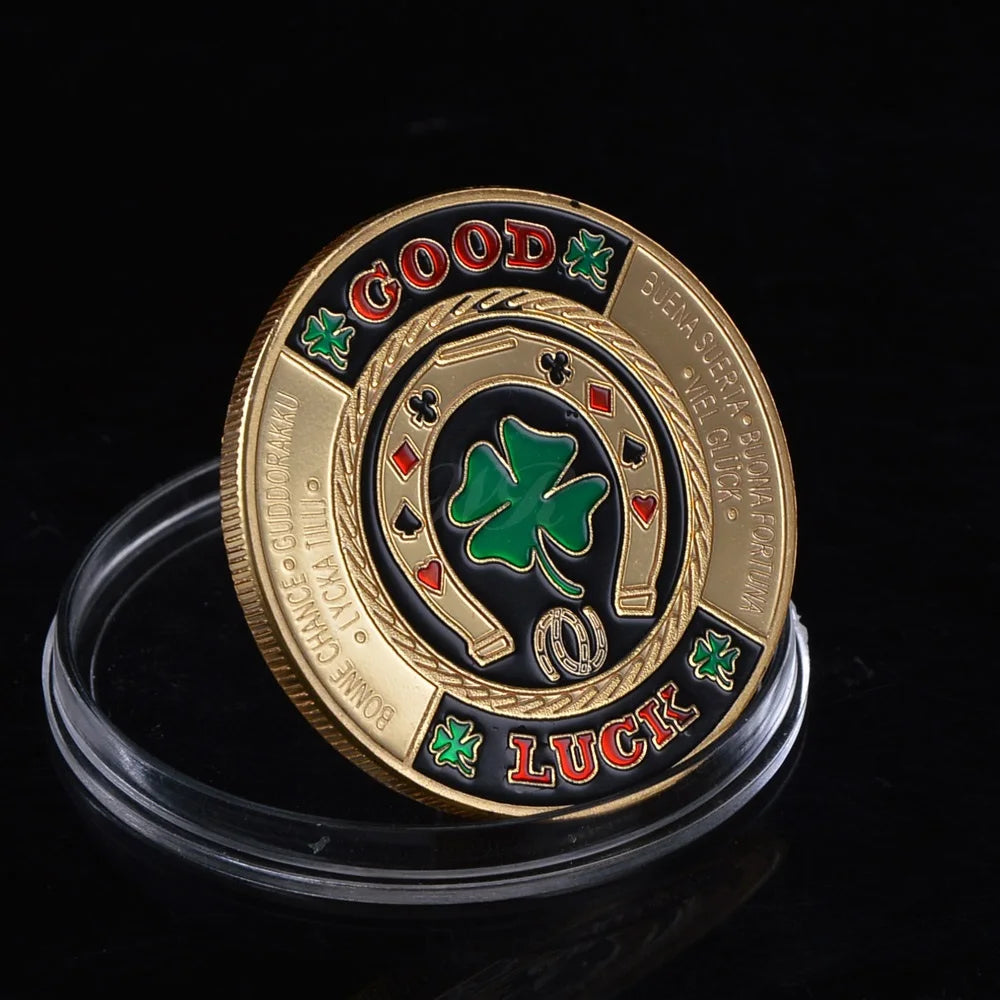 Poker Card Guard | Metall-Münze für Kartenschutz