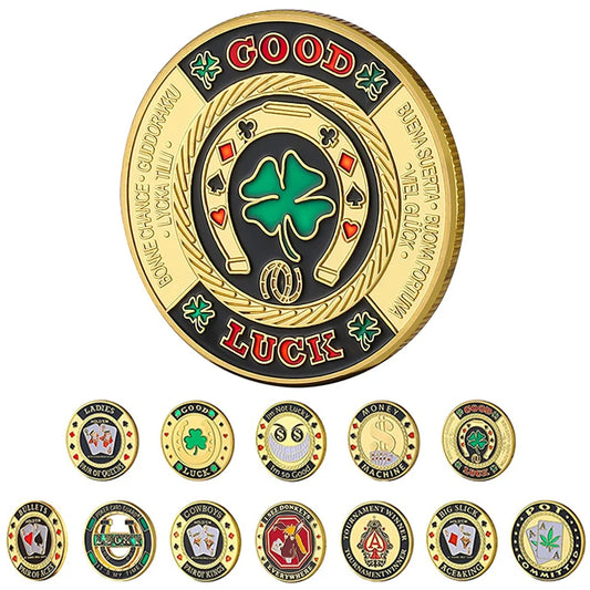 Poker Card Guard | Metall-Münze für Kartenschutz
